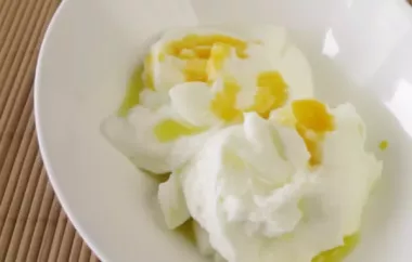 Leckeres Rezept für Eier mit Joghurt